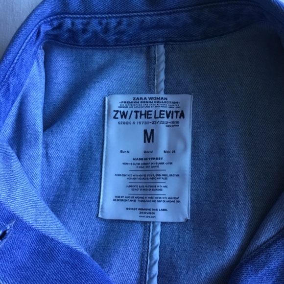 New Zara Denim Duster - Picture 5 of 11